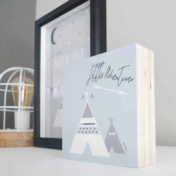 decoblok blauw grijs tipi kinderkamerstyling hiphuisje 3