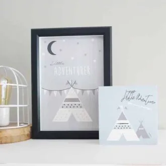 decoblok tipi decoratie kinderkamer blauw grijs hiphuisje 3