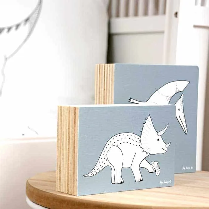 decoratie dino decoblok dinosaurussen jongenskamer groen hiphuisje 4