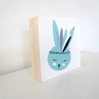 decoratie kinderkamer decoblok konijntje hiphuisje 2