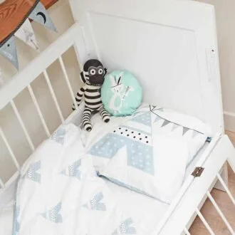 dekbedovertrek blauw tipi kinderkamer hiphuisje 5