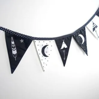 detail vlaggetjeslijn kinderkamerstyling hiphuisje 3