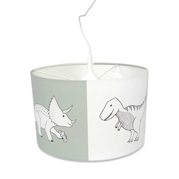 Hanglamp dinosaurus groen kinderkamer 4 dino lamp groen kinderkamer hiphuisje
