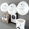 geboorteballonnen zwart wit mandje kaart accessoires babykamer hip huisje