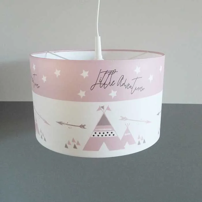 hanglamp roze tipi nieuw meisjeskamer hiphuisje 3