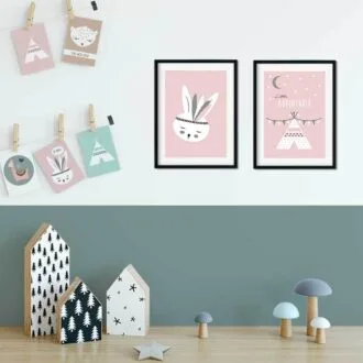 kaarten posters kinderkamer meisjeskamer hiphuisje 8