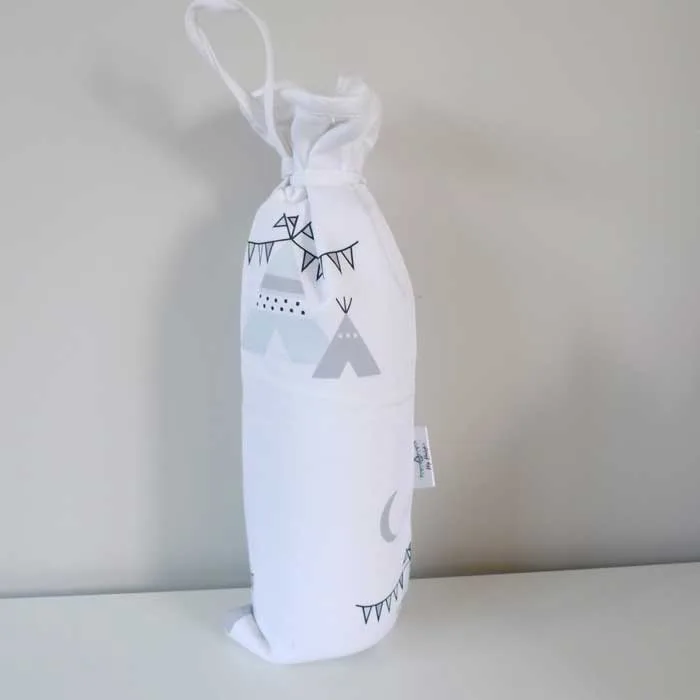 kruikenzak wit groen tipi hiphuisje