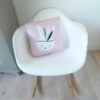 kussen konijntje roze kinderkamer meisjeskamer kussens hiphuisje 2
