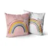 kussen regenboog kinderkamer hiphuisje 1