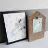 poster kaart kinderkamer groen hip huisje