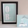 poster kinderkamer groen hiphuisje