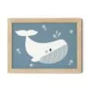 poster walvis babykamer kinderkamer posters hiphuisje
