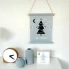 textielposter kerstboom oh denneboom kerst hiphuisje 3