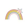 regenboog muurstickers meisjeskamer kinderkamer hiphuisje
