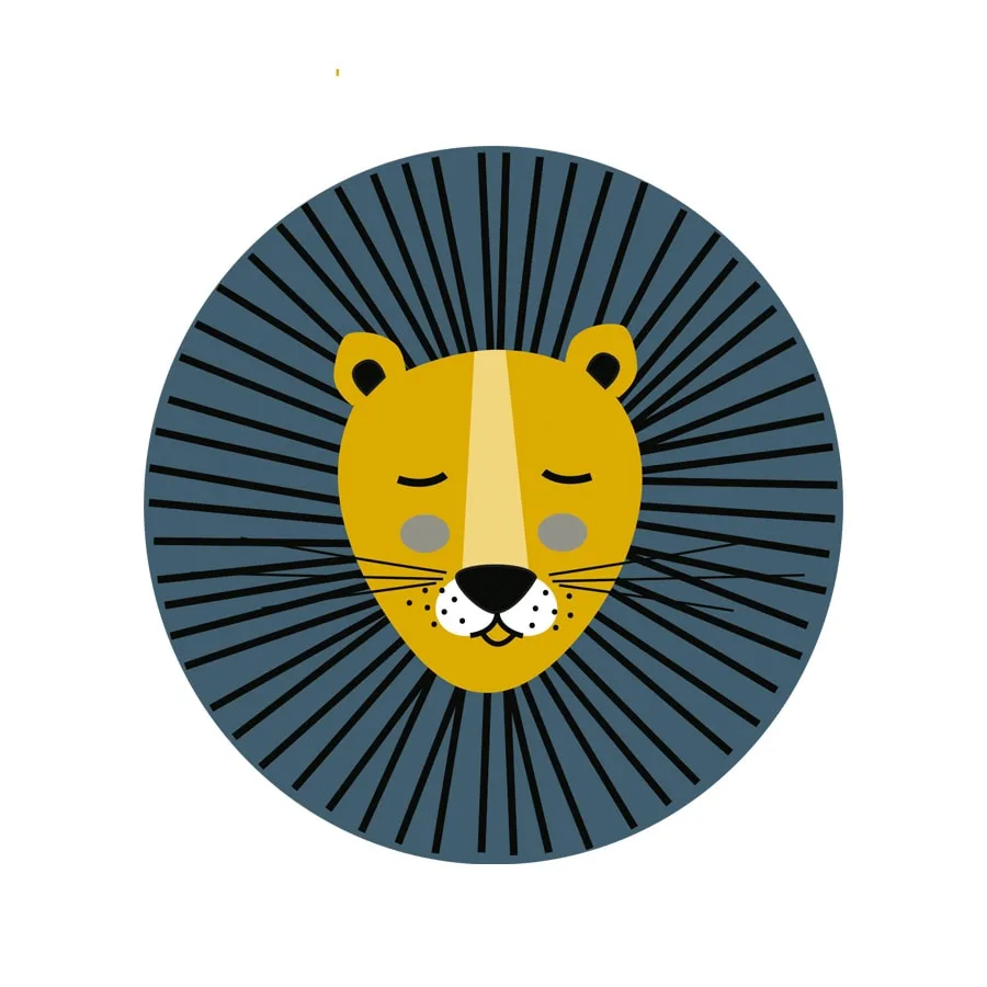 leeuw klein muurstickers kinderkamer babykamer