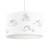 hanglamp dieren onderweg zwart wit jongenskamer lamp hiphuisje