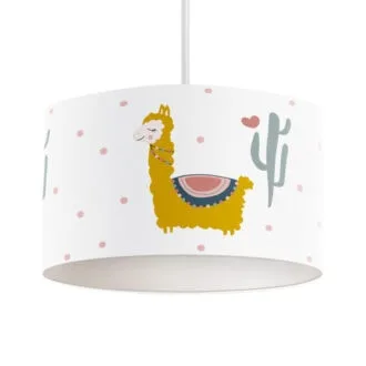 hanglamp lama okergeel meisjeskamer kinderlamp hiphuisje