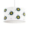 hanglamp leeuw okergeel blauw kinderlamp hip huisjekopie