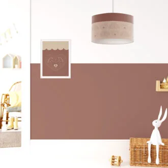 hanglamp kinderkamer kinderlamp naturel hartje pauw meisjeskamer ideeen hiphuisje