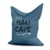 Zitzak little man cave diverse kleuren 4 zitzak little man cave blauw hiphuisje