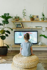 TV op de kinderkamer hiphuisje blog