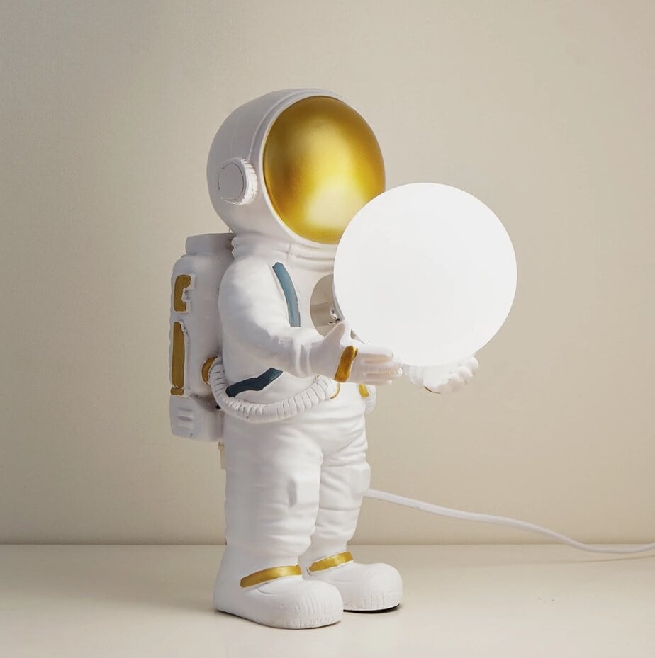 astronauten lampje