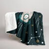 Fleece deken met ruimtevaart print voor de kinderkamer 6 deken met ruimtevaart print voor de kinderkamer hiphuisje
