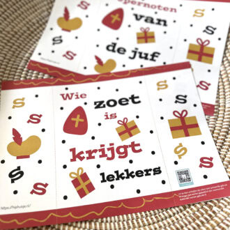 peprnoten zakjes diy wikkels hiphuisje