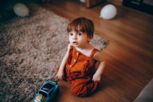 veilige tuin en kinderkamer