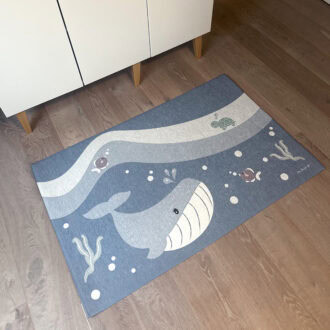 vloerkleed walvis kinderkamer hiphuisje