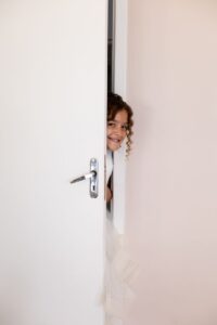 deurklink en slot kinderkamer