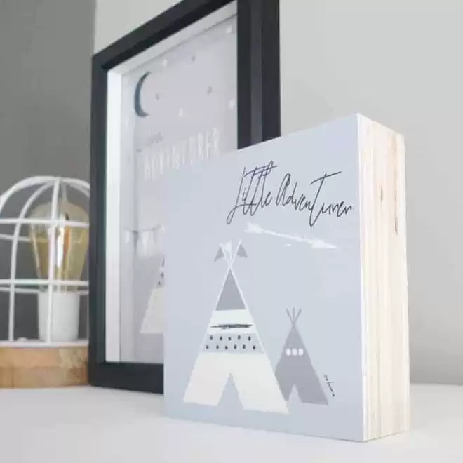 decoblok blauw grijs tipi kinderkamerstyling hiphuisje 3