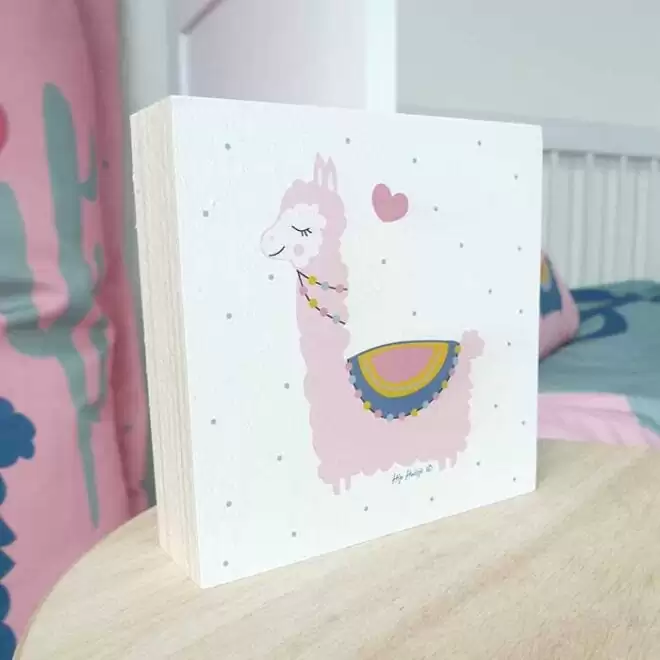 decoratie decoblok lama kinderkamer accessoires hiphuisje 2