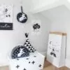 kinderkameraccessoires zwart wit paperbag hip huisje