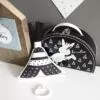 koffertje kraamcadeau muziekdoosje zwartwit konijntje kraamkado babykamerinspiratie kinderkamerstylist kinderkamerstyling hiphuisje