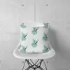 kussen konijntjes groen achterzijde babykamer kinderkamerstyling hiphuisje 2
