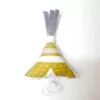 muziekdoosje geel tipi grijs babykamer jongen meisje hiphuisje