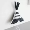 muziekdoosje zwartwit tipi babykamer kraamcadeau monochrome HipHuisje
