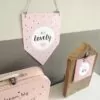 vaantje hello lovely poster meisjeskamer kraamcadeau kaartje hiphuisje