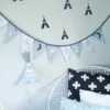 vlaggenlijn blauw kinderkameraccessoires versiering hiphuisje 6
