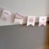 vlaggenlijn geboorte geboorteslinger geboorteaankondiging meisje geboren baby kraamcadeau babyshower hiphuisje