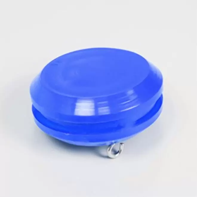 knop blauw