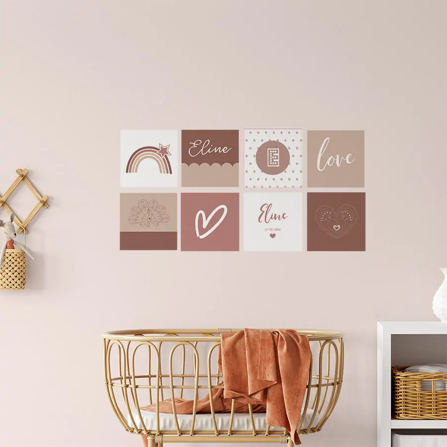 SFEERFOTO TEGELTJES BABYKAMER DECORATIE HIPHUISJE kopiëren 1