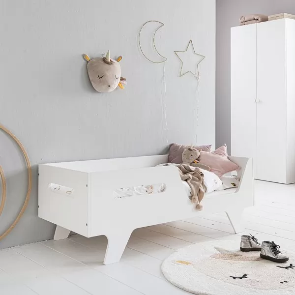 peuterbed colombe wit hout 140x70 peuterkamer petite amelie