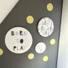 muurcirkels tennis en muurstickers tennisballen kinderkamer hiphuisje