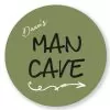 muurcirkel man cave jongenskamer groen hiphuisje