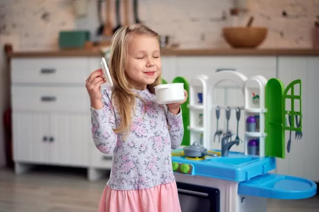 een veilige kookruimte en keuken voor de kinderen