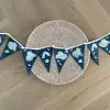 vlaggenlijn met kikkertjes decoratie voor de kinderkamer hiphuisje